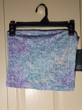 Target Wild Fable Pastel Multi Floral Tube Top